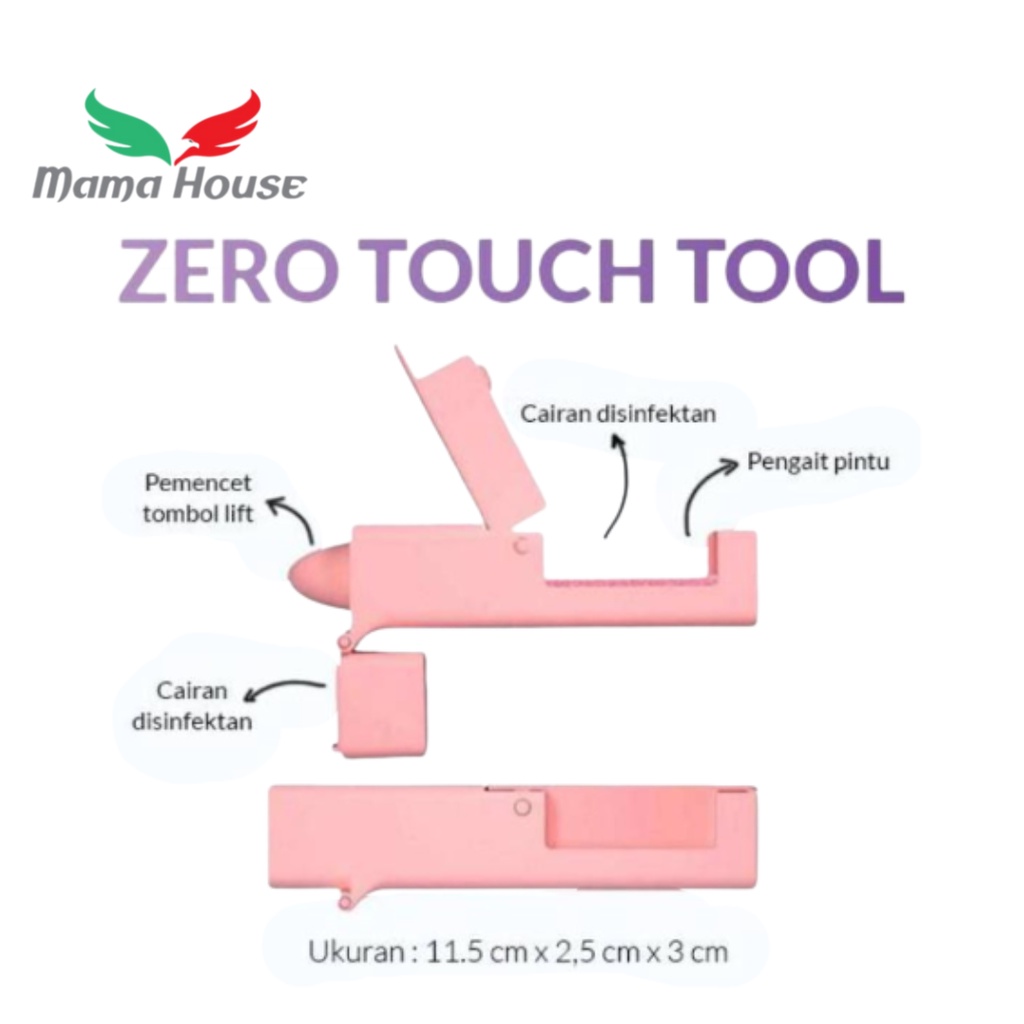 [MH] Door Opening Tool Alat Bantu Buka Pintu Pencet Tombol Lift disinfektan Tools Alat bantu