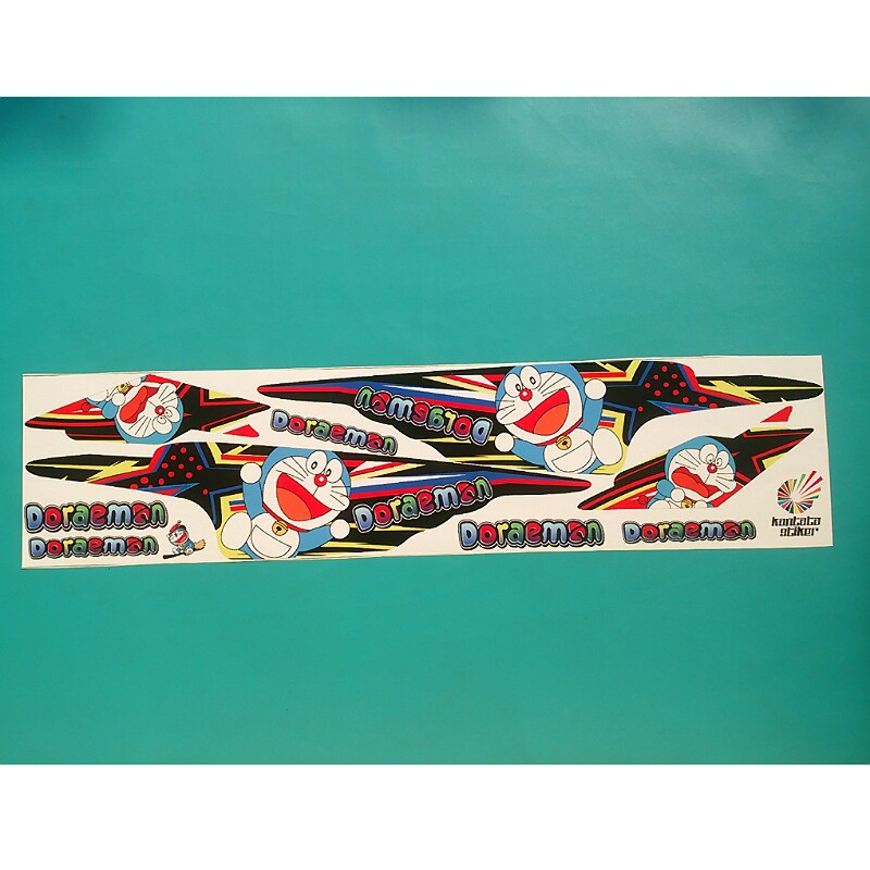 Stiker Striping Motor Mio Sporty Doraemon Bintang Hitam