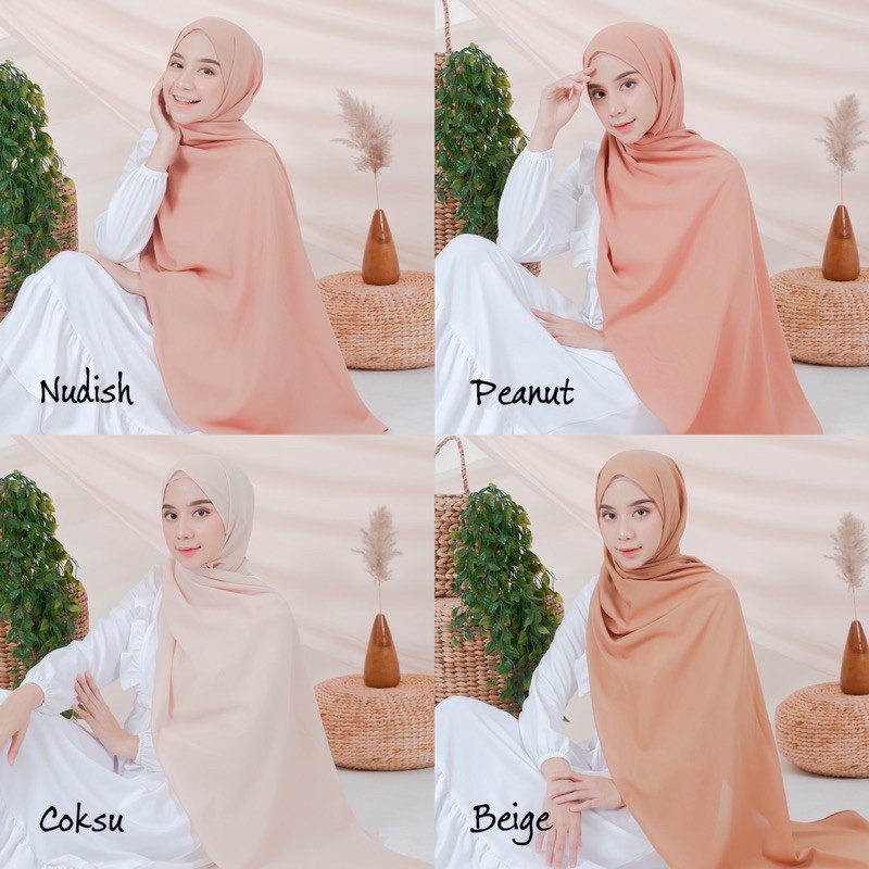 Dania Pashmina warna 