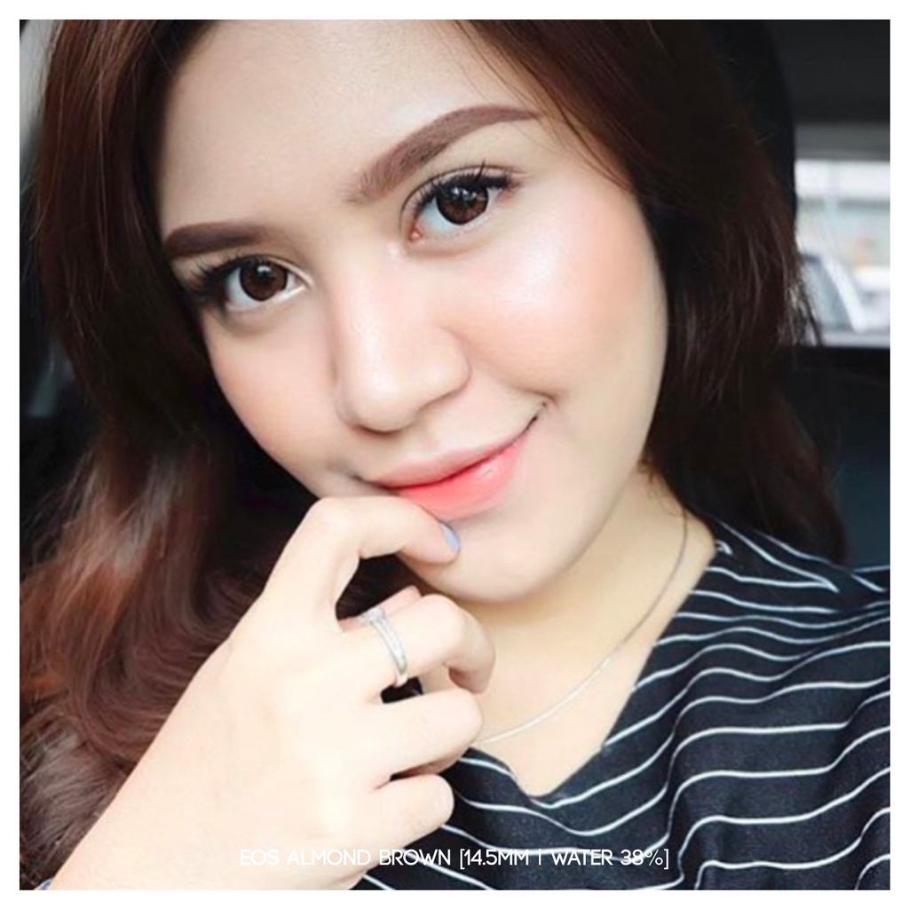 MIKHAYLOVESHOP Softlens Almond Brown | EOS