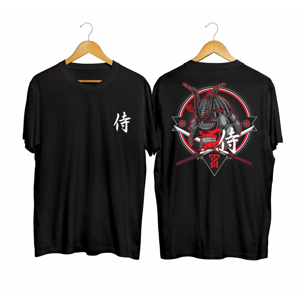  Kaos  Distro Baju Distro Atasan Pria Kaos Samurai  