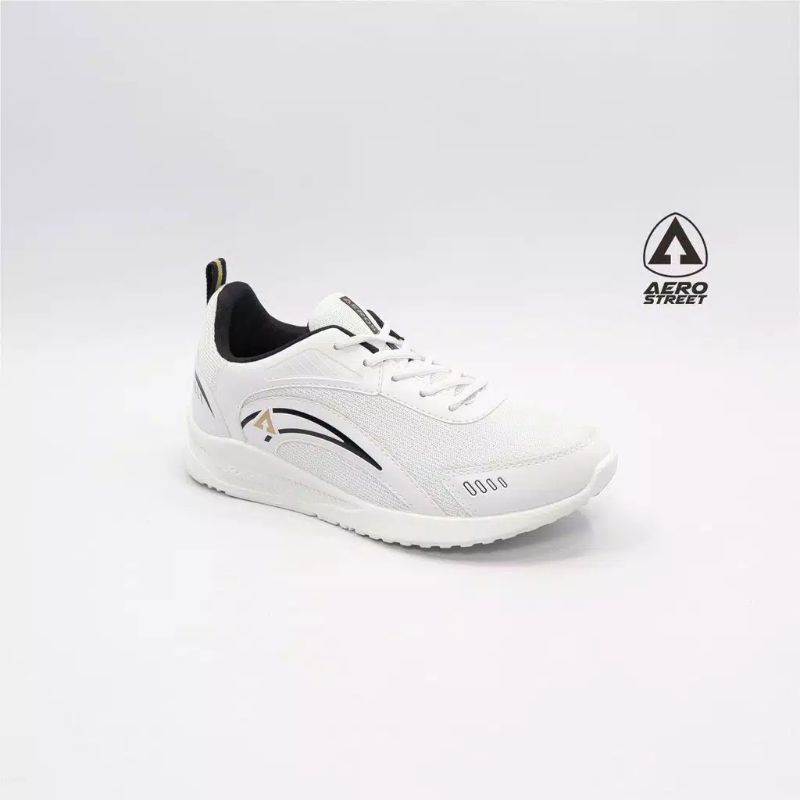 Sepatu aerostreet leopard putih