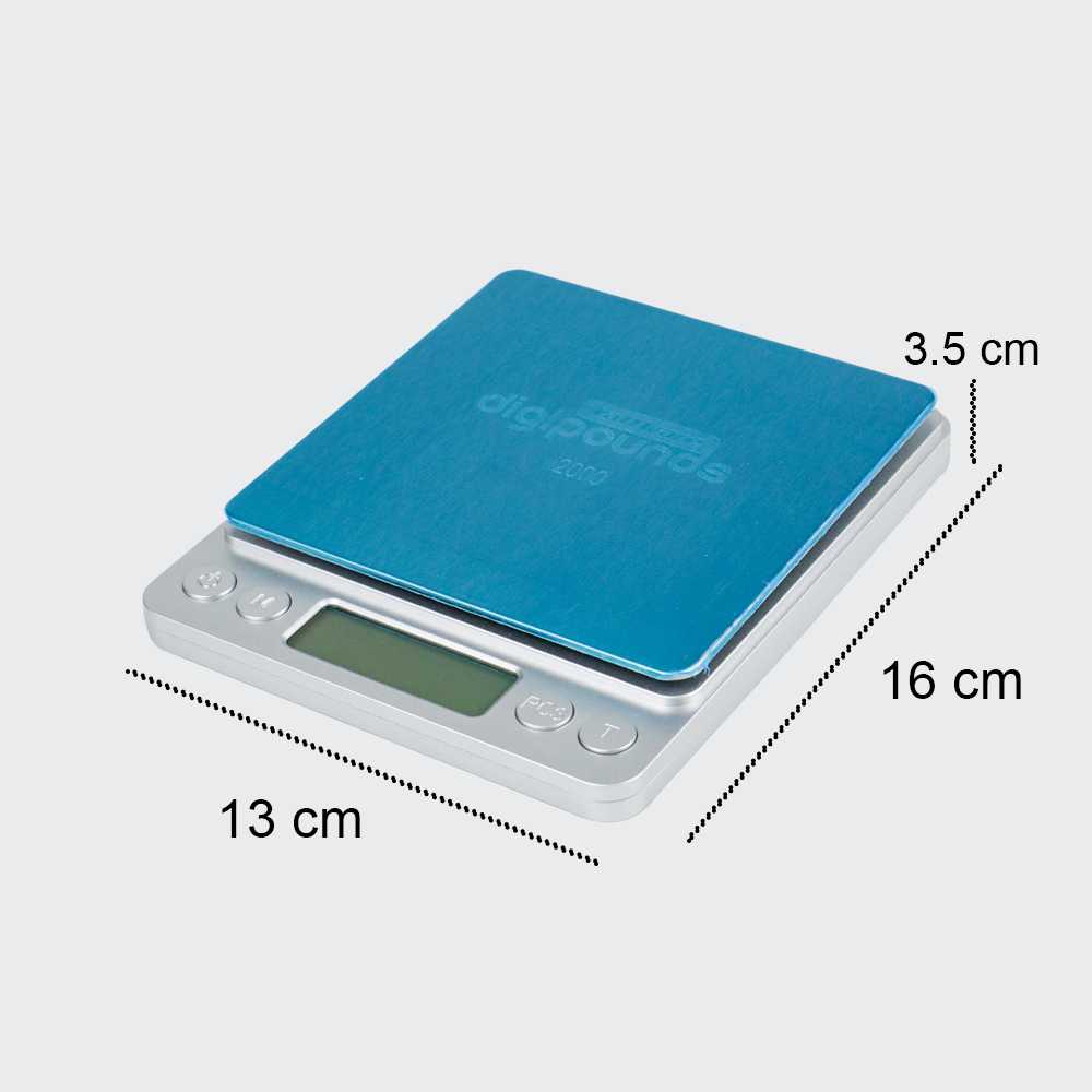 TD-AI005 TD-AI04 Taffware Digipounds Timbangan Mini Digital Scale - i2000