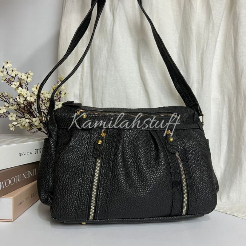 Tas Wanita Selempang Best selling Kulit jeruk sintetis