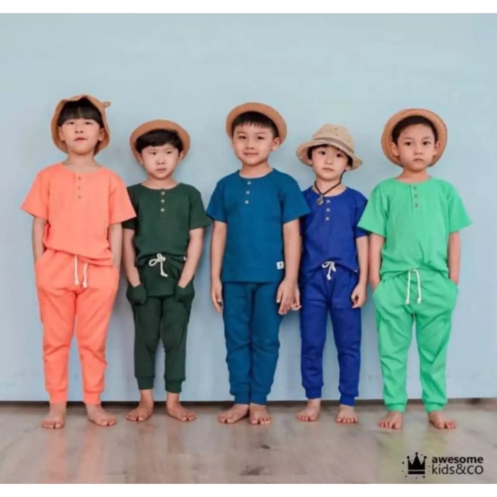 SETELAN ANAK TERBARU SET KIANO PANJANGANAK 1-5 TAHUN