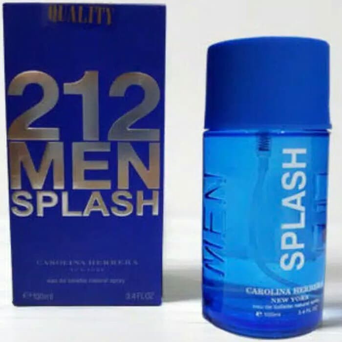 CAROLINA HERRERA 212 MEN SPLASH BIRU