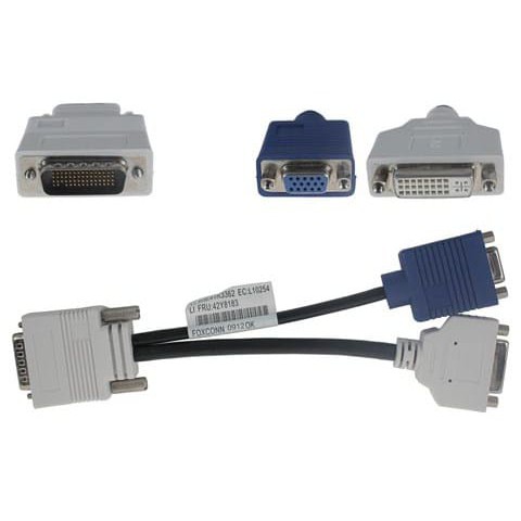 Kabel DMS 59pin to DVI 24+5 and VGA Female