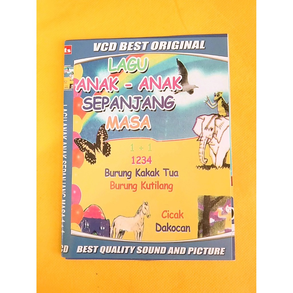 PROMO KASET MUSIK VIDEO VCD LAGU ANAK ANAK SEPANJNG MASA