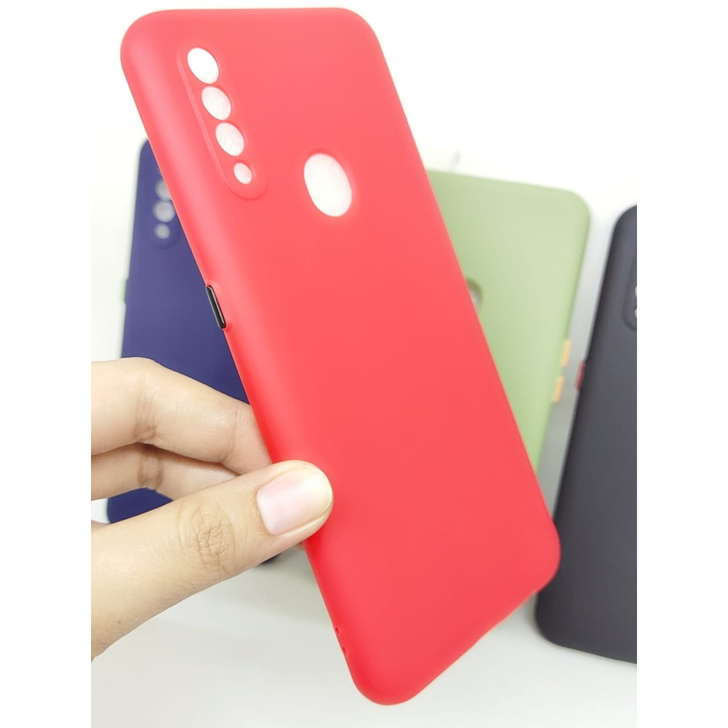 SMPC TPU Oppo A31 2020 6.5 inchi SoftCase Macaron Protection Camera inch SoftCase Macaron Protection