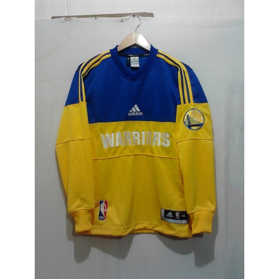 Perlengkapan Olahraga Sweater Golden State Warriors Blue-Yellow