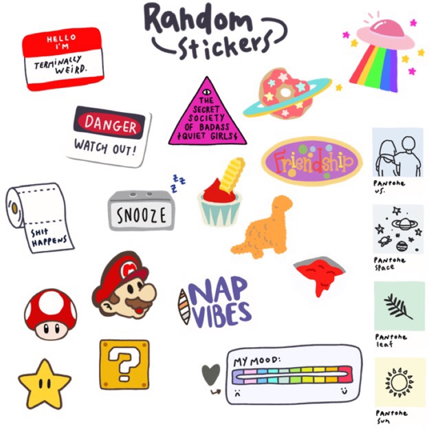 

STICKER RANDOM UKURAN PRINT A6