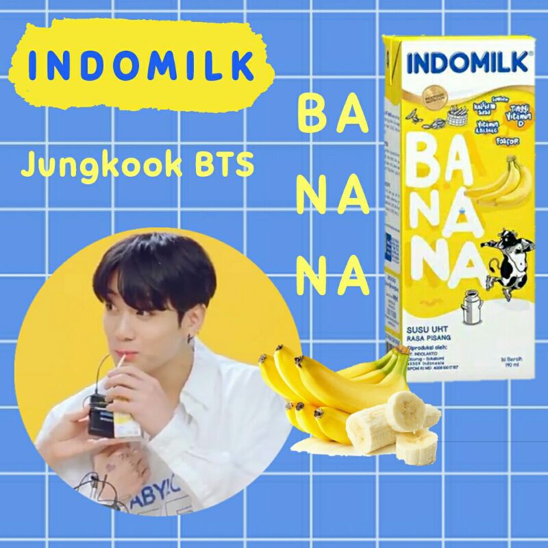 [free PC] INDOMILK BANANA JUNGKOOK BTS
