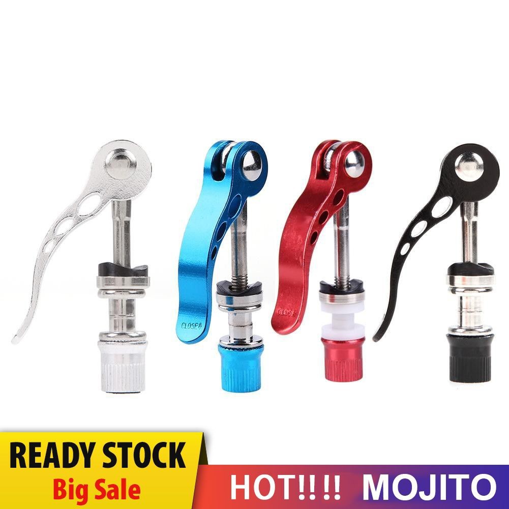 MOJITO Aluminium Alloy Quick Release Bike Seat Post Clamp Seatpost Skewer Bolt