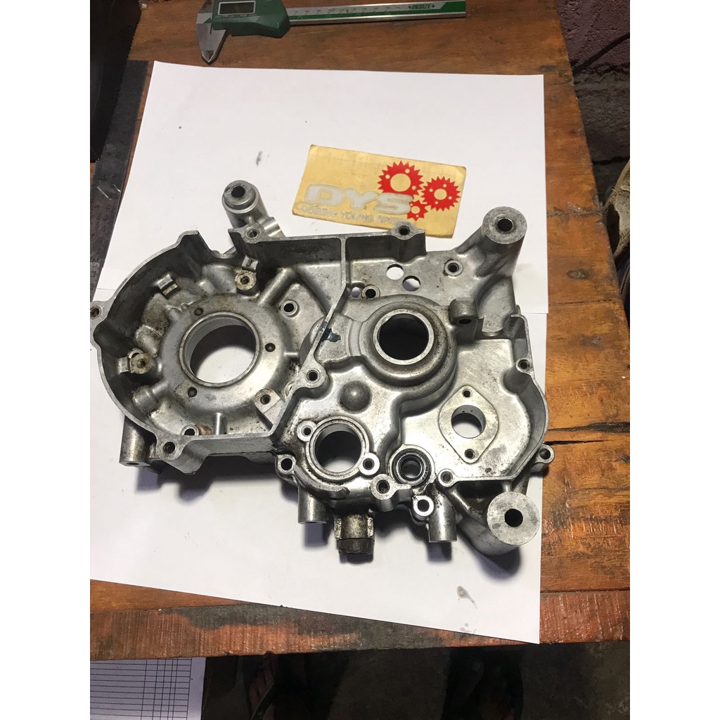Crankcase kalter mesin kiri Suzuki Satria 2 tak lumba 6 speed
