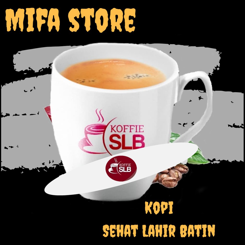 SLB Kopi SLB 2 Sachet Penambah Stamina, Coffee Vitalitas Kopi Pria Koffie SLB Kopi Tempur