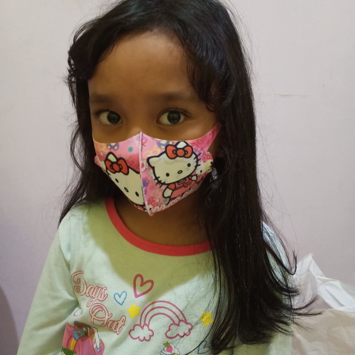 Masker anak bahan Scuba