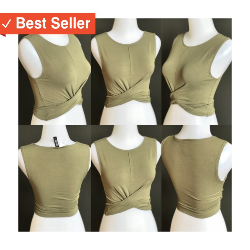 MURAH FASHION BAJU CEWEK / Atasan baju senam crop / atasan senam crop / baju senam crop / crop