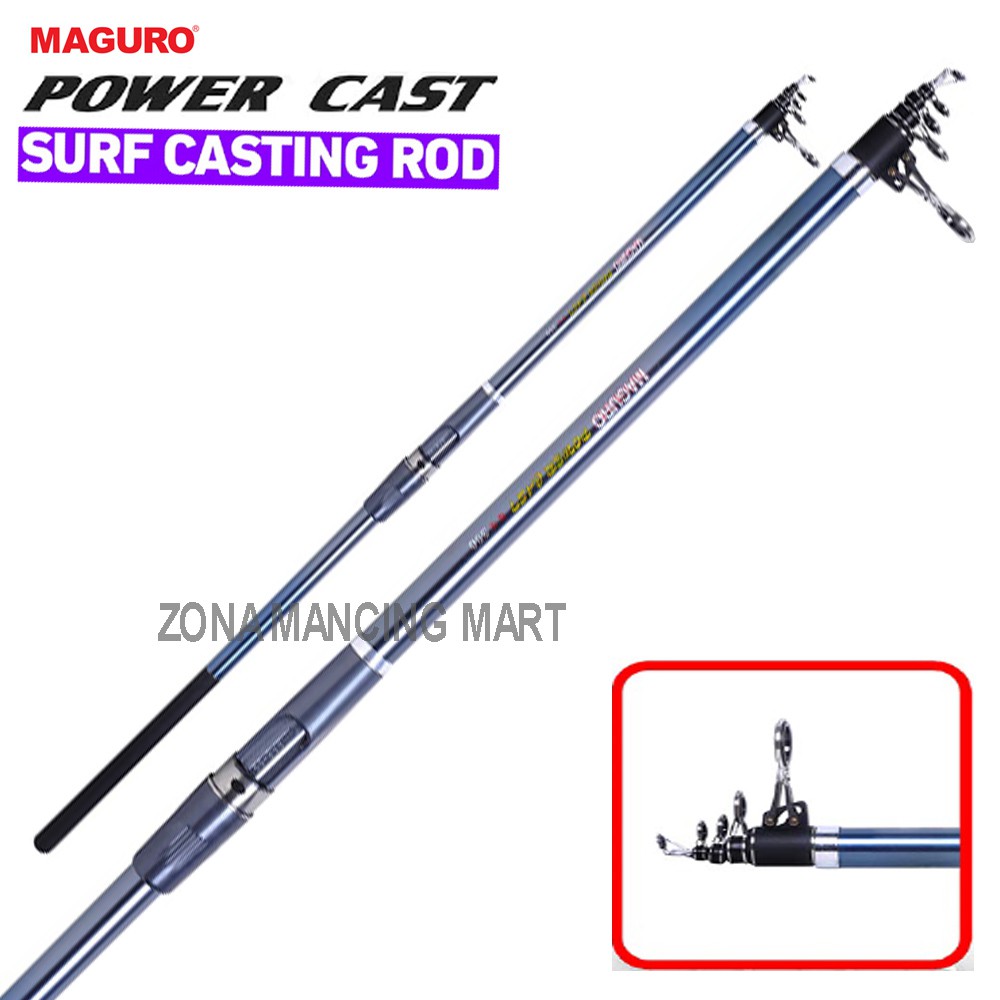 Joran Antena MAGURO POWER CAST | Joran Surf Maguro Powercast | Joran Pasiran | Pilih Ukuran