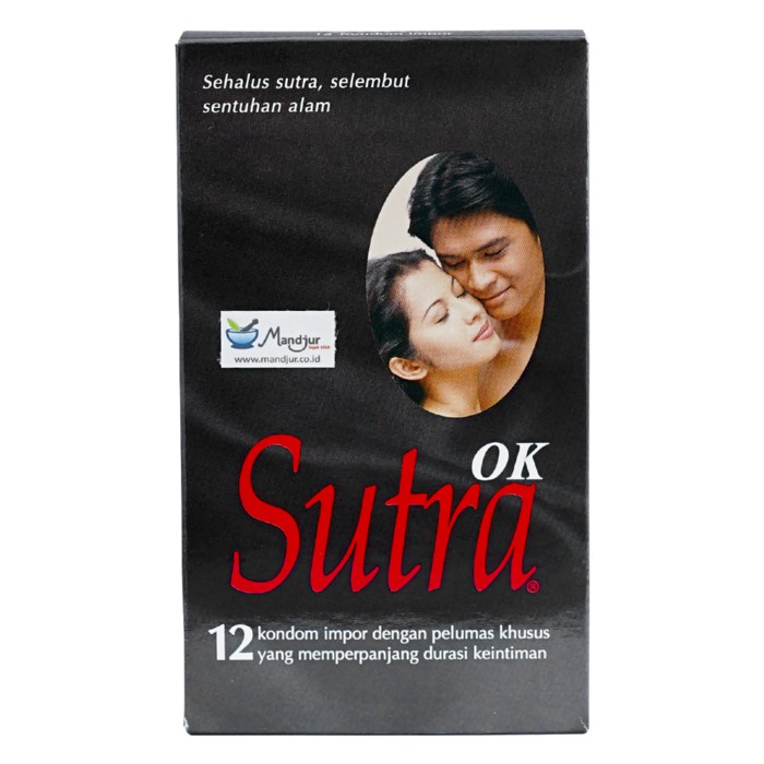 Kondom Sutra Ok Condom Sutera Hitam Isi 12 Pcs Paling Laris