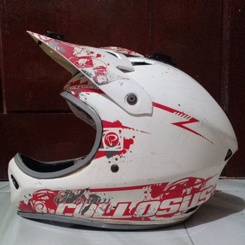 Helm mtb fullface polygon collosus size M