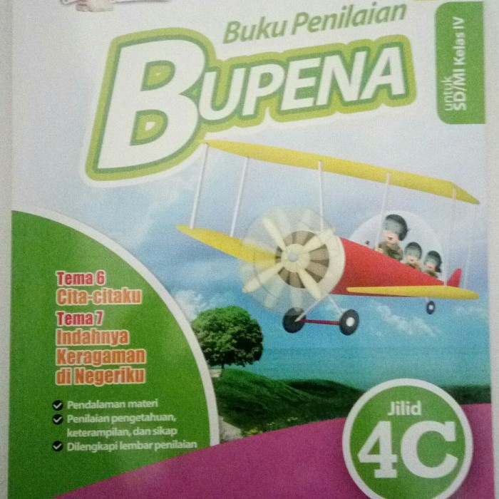 

❤BISA COD❤ bupena 4C untuk SD kelas 4 semester 2 K13N