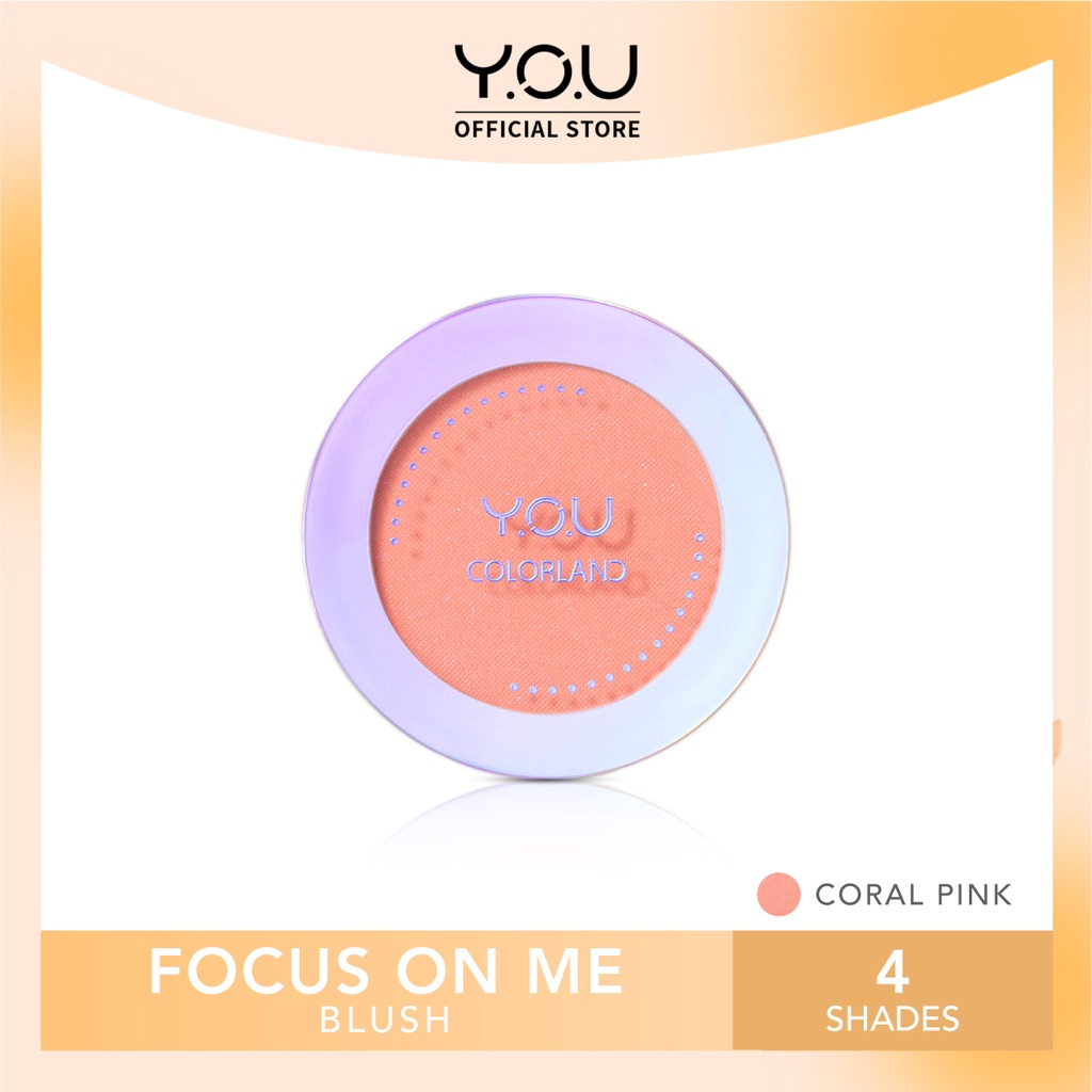 Y.O.U COLORLAND FOCUS ON ME BLUSH | BLUSH ON PIPI - 3,5 GR