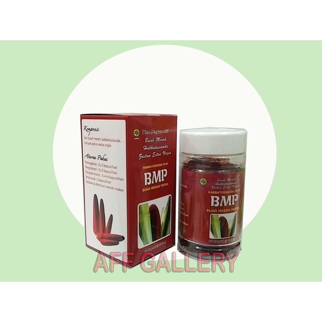 AFFG - Buah Merah Papua | BM Papua | BMP | Habbatussauda Plus obat herbal original alami
