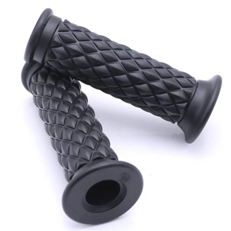 Handgrip Wajik Classic Hanfat Diamond Retro Handgrip Classic Klasik CB Japstye W175 Custom