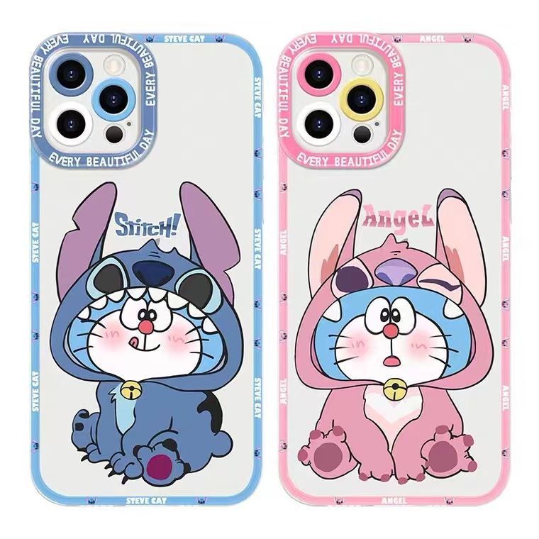 Soft Case Silikon Transparan Motif Kucing Cover IPhone 14 13 12 Pro Max 11 XS XR X 8 7 6S Plus