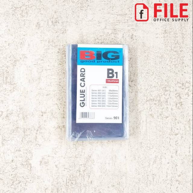 

ID Card Cover / Glue Card / Name Tag B1 BIG (1 pack 20 pcs)