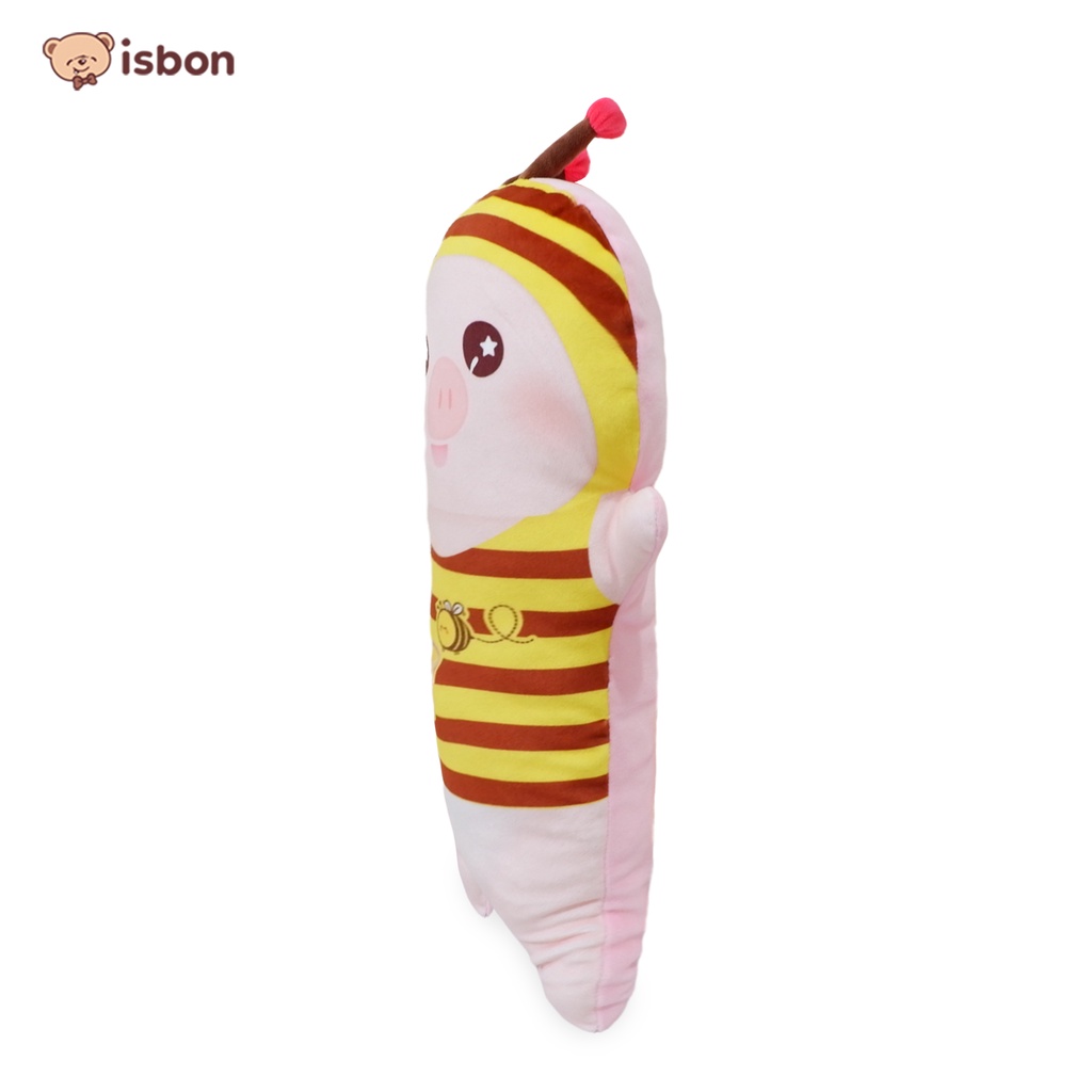 ISTANA BONEKA Guling Mini Bolster Mungil Karakter PIG HOOIDE BEE Menggemaskan Bahan Halus Non Alergi