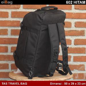 Eibag Tas Travel 2 3 hari   602 Hitam Termurah