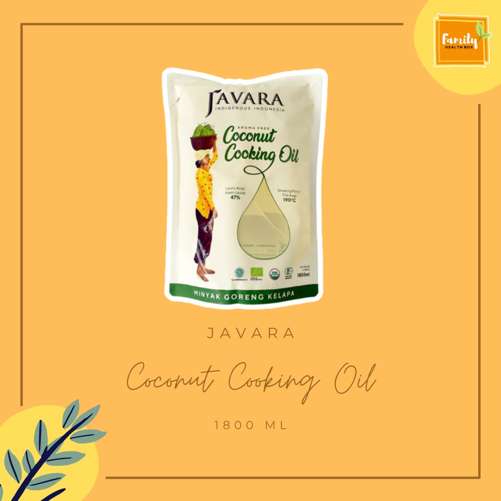 Jual Minyak Kelapa Goreng Javara Pouch 1800 ml / Coconut Cooking Oil ...