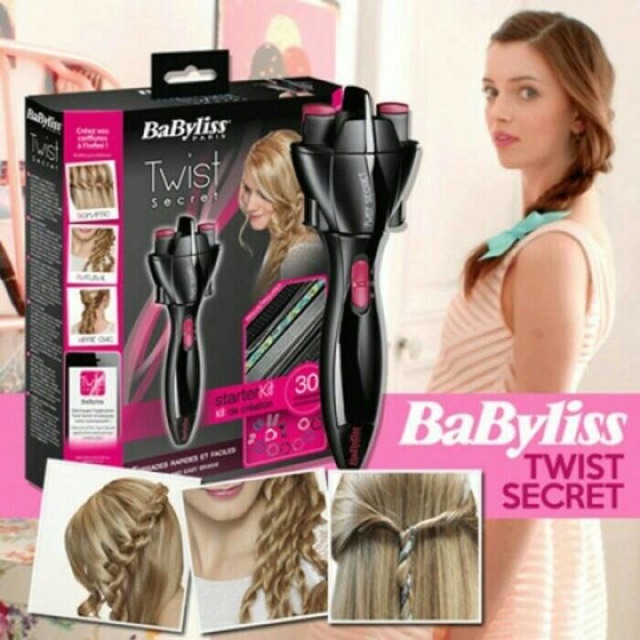 Catok Twist Babyliss / Alat Bantu Kepang Rambut