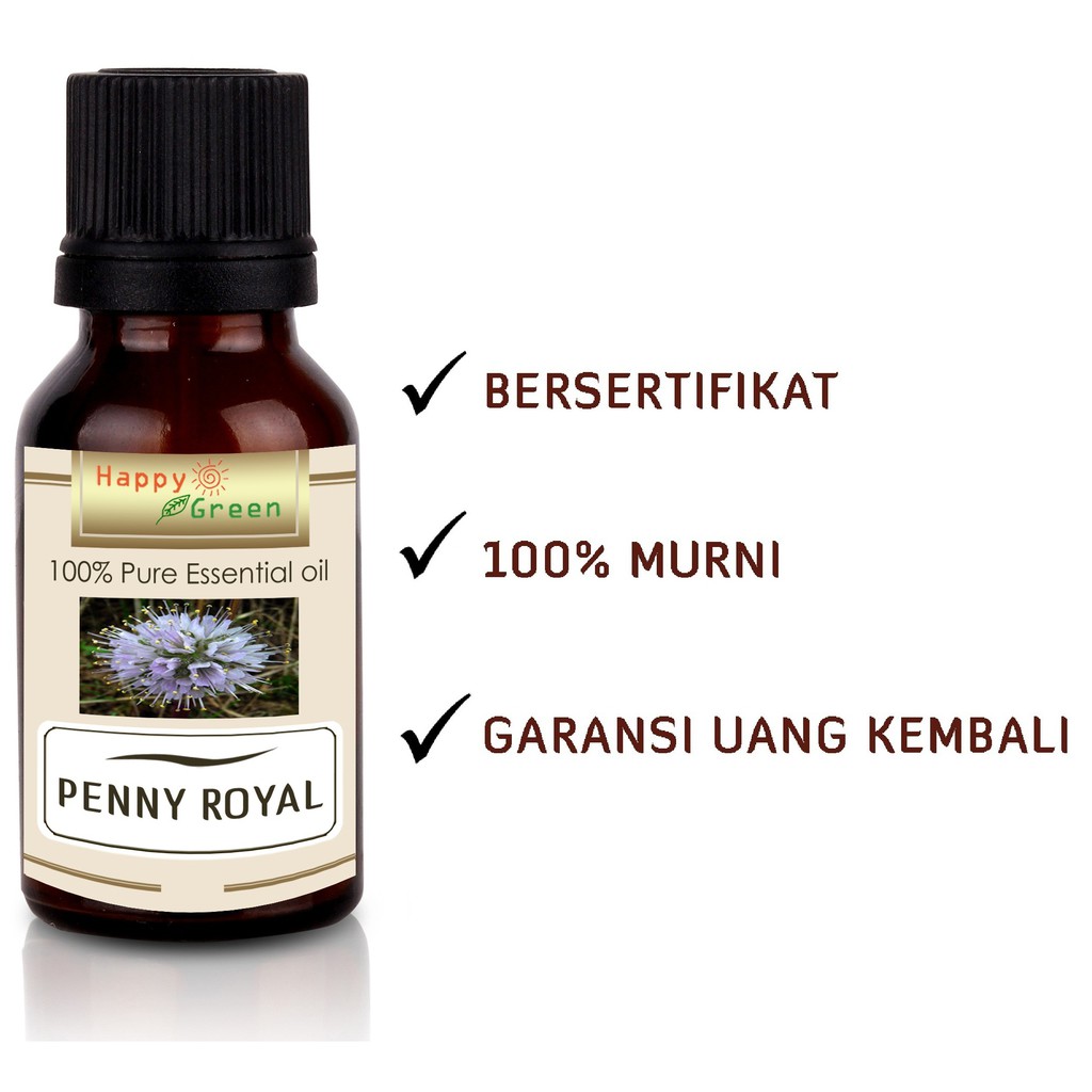 Happy Green Penny Royal Essential Oil - Minyak PennyRoyal