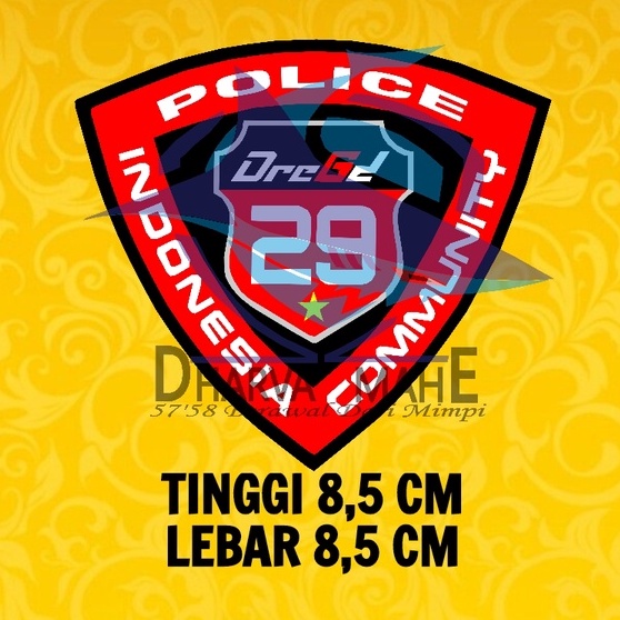 

DREGD, stiker angkatan bintara polisi tahun 2006, Stiker angkatan 29, DREGD, ATS, STE, EBD, Stiker polisi, stiker polsek, stiker polres, stiker polda