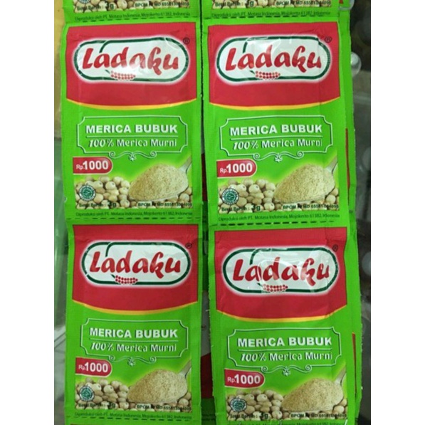 

Ladaku Merica Bubuk 100% Merica Murni 3 Gram