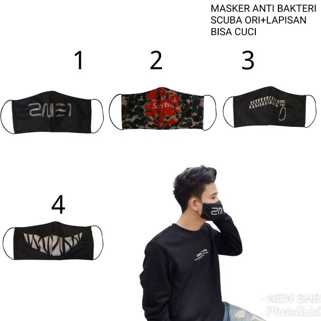 READY ORI SHR BAHAN SCUBA ANTI BAKTERI