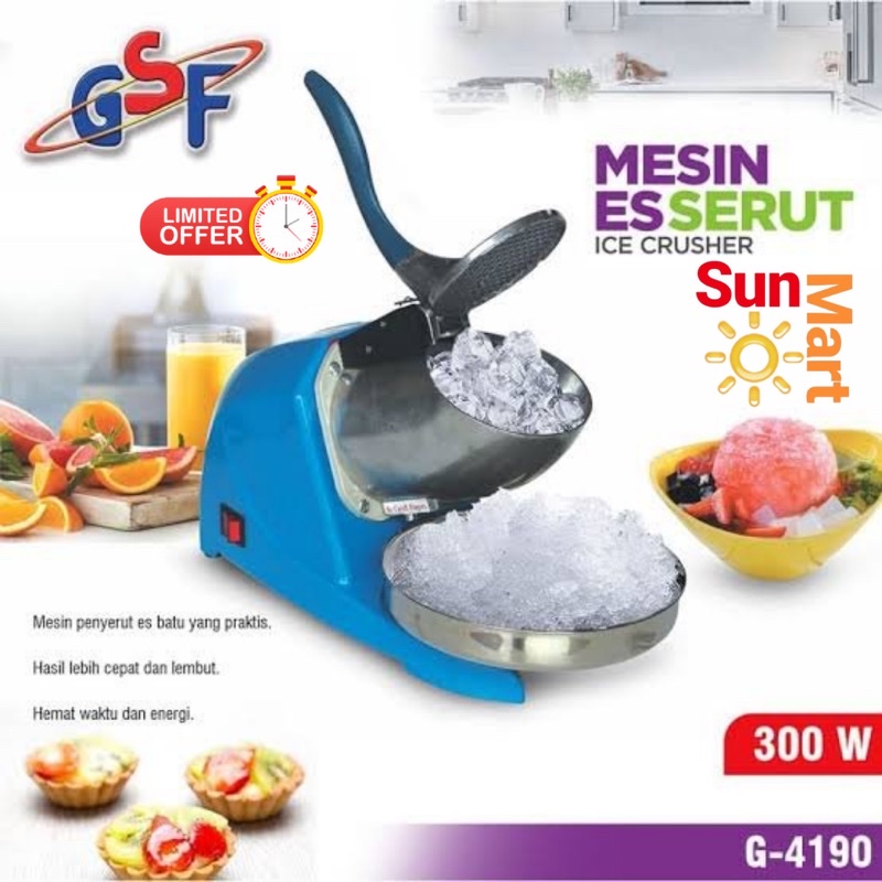 GSF Ice Crusher Mesin Serutan Es Alat serut Listrik G-4190