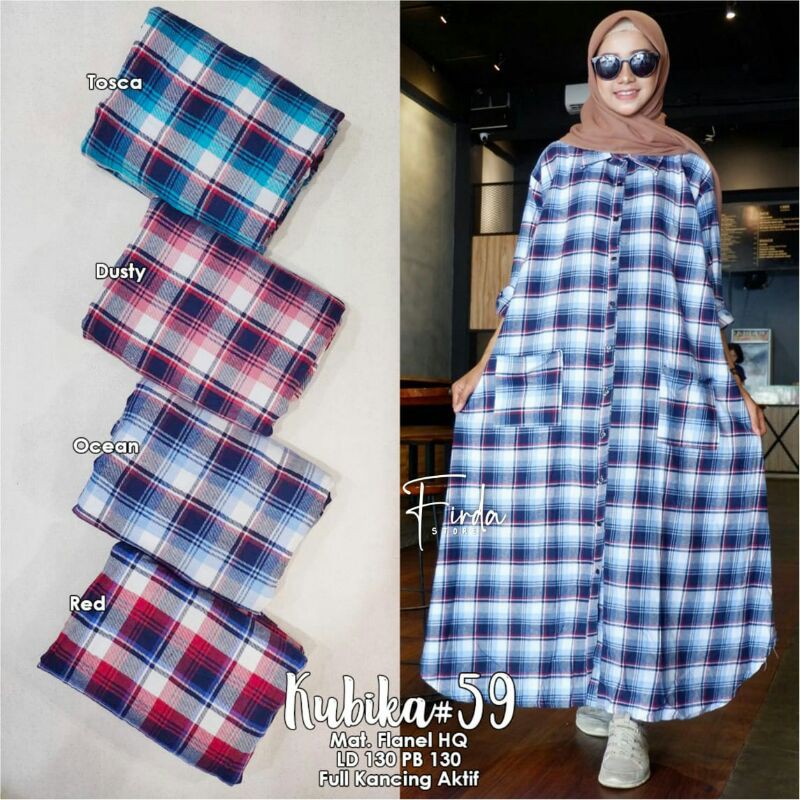 KUBIKA#59 JUMBO DRESS FLANEL