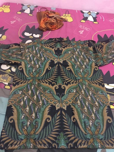 Batik Pria Kupu Ksatria Lapis Furing Katun Halus Size M-xxl High Quality Asli Solo