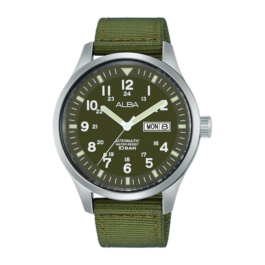 Jam Tangan Alba Automatic Pria AL4217 AL4217X1 Original Bergaransi Resmi 1 Tahun