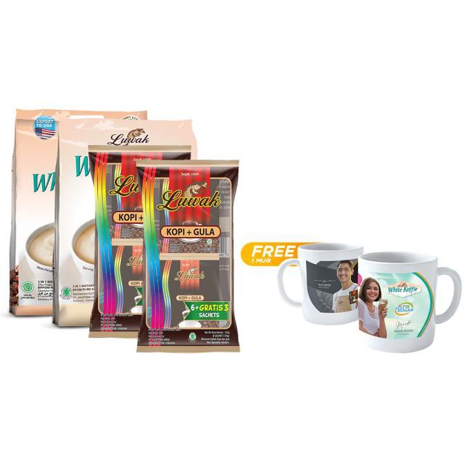 

KOPI LUWAK PACKAGE - FREE 1 PCS MUG IKATAN CINTA