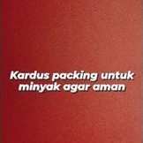 

packing kardus untuk minyak agar aman