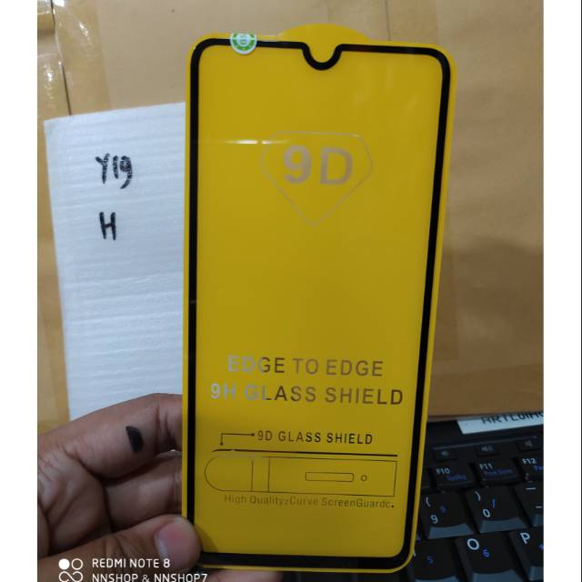 Tempered glass Vivo Y19 Full Layar Premium 5D