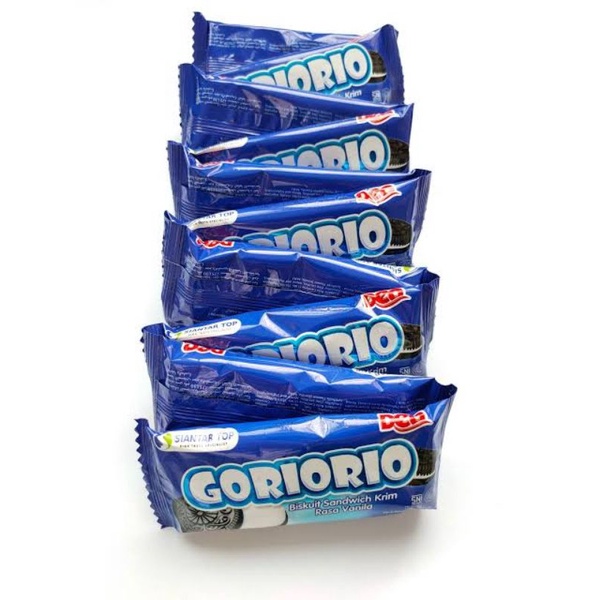 Biskuit Goriorio pak isi 20 sachet