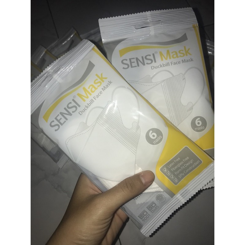 PROMO MASKER DUCKBILL SENSI 6pcs