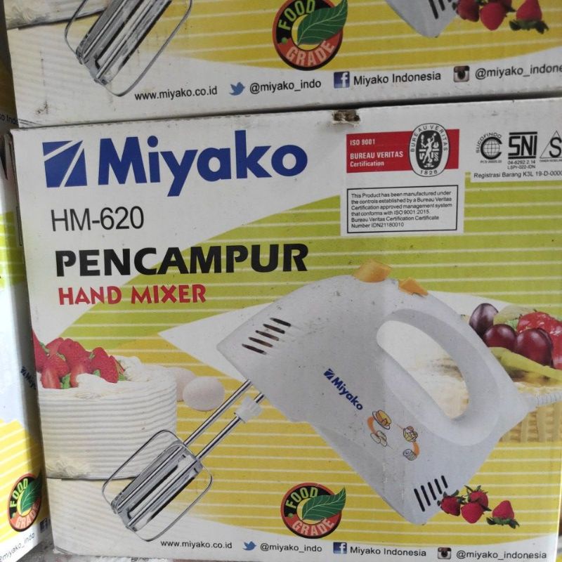 MIXSER MIYAKO HM-620 HAND MIXSER