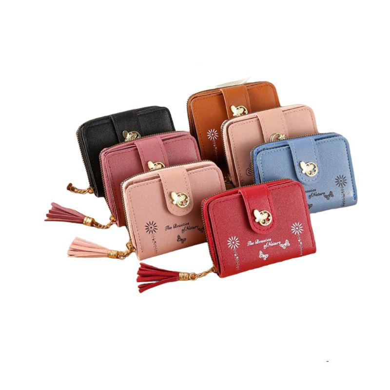 EV D 865-16 Dompet Lipat  Wanita Fashion  Import