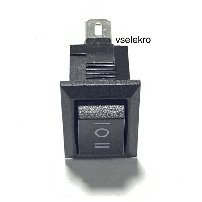 Jual SAKLAR SWITCH ON OFF ON KAKI 3 PIN/ ROCKER SAKLAR SWITCH ON OFF OB ...